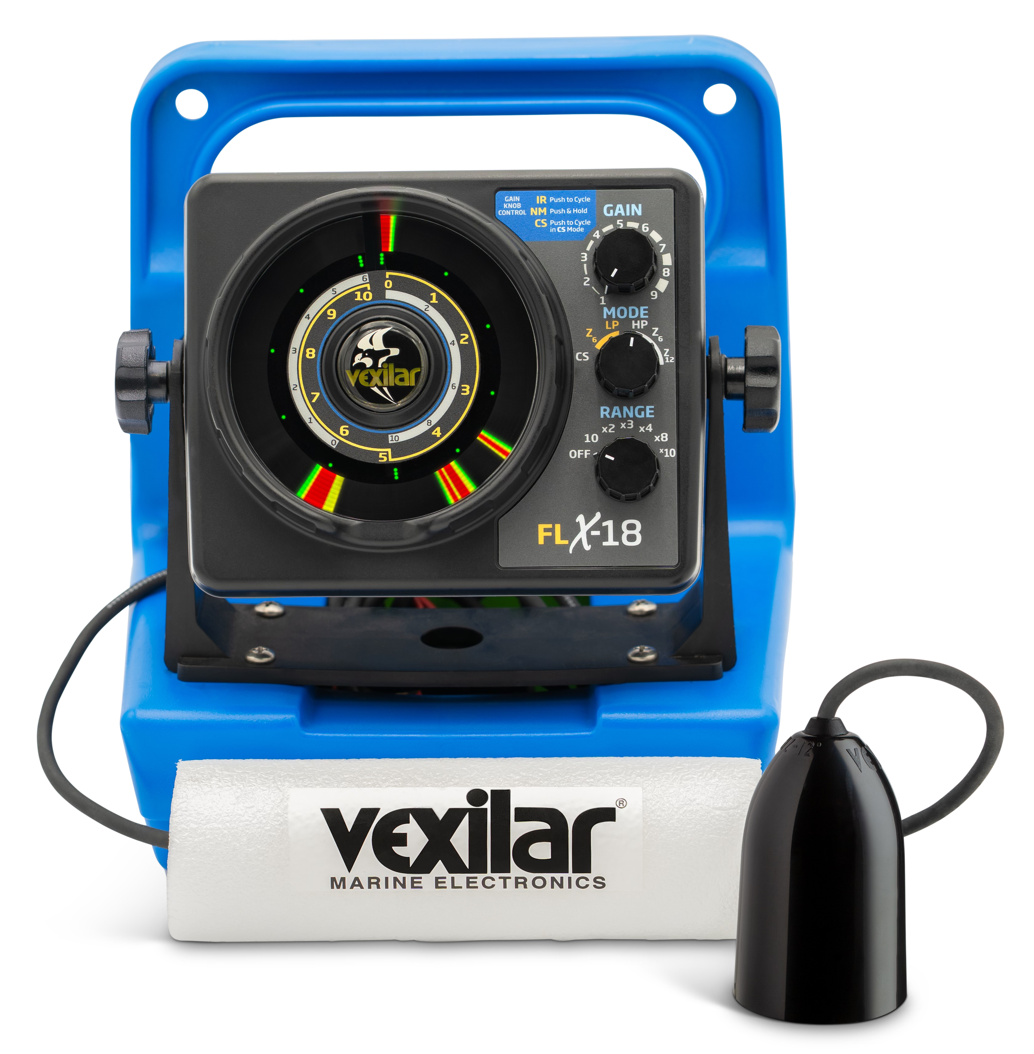 FLX-18 Genz Pack w/ 12° Ice-Ducer – Vexilar