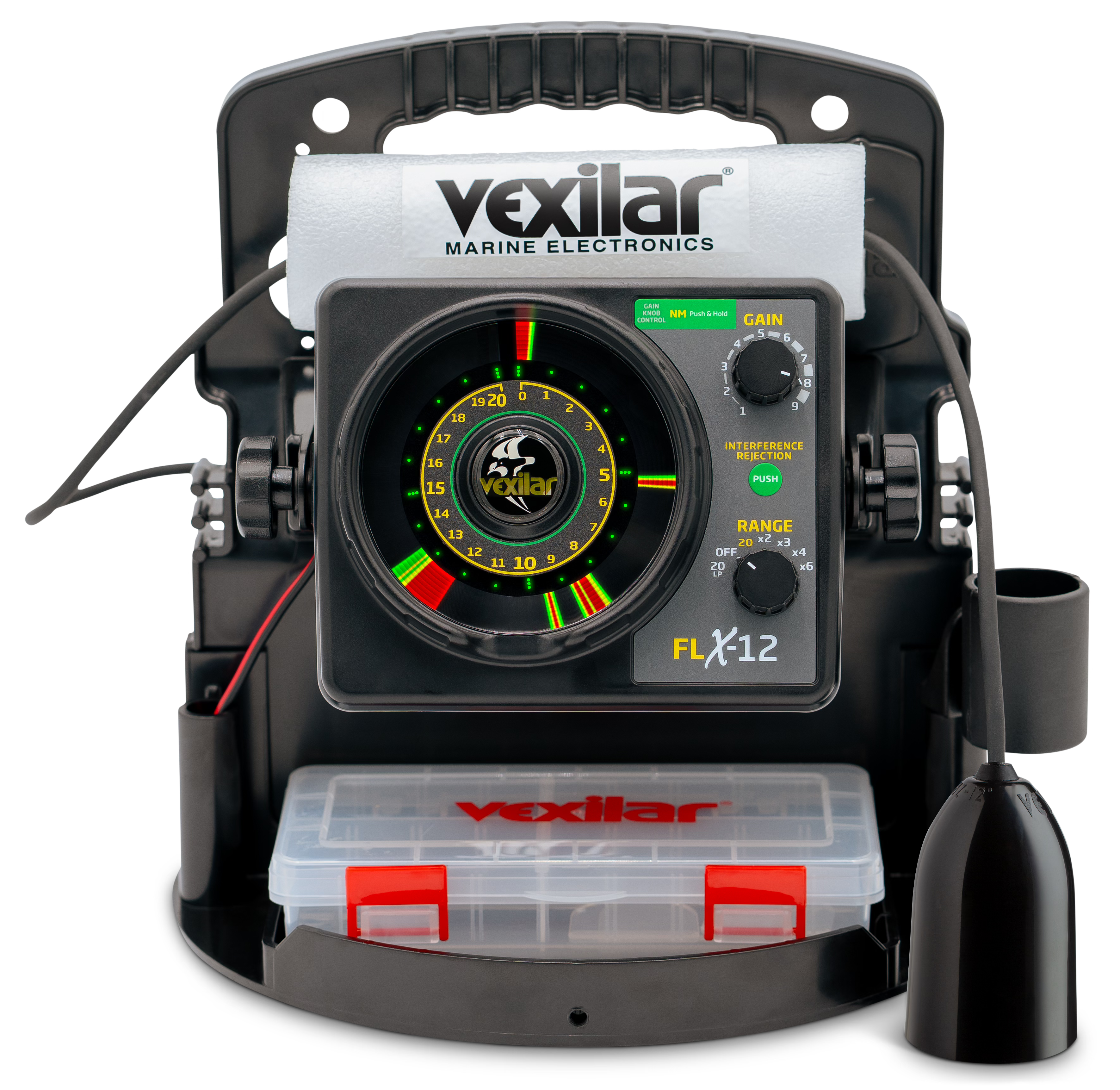 FLX-12 Pro Pack II w/ 12° Ice-Ducer – Vexilar