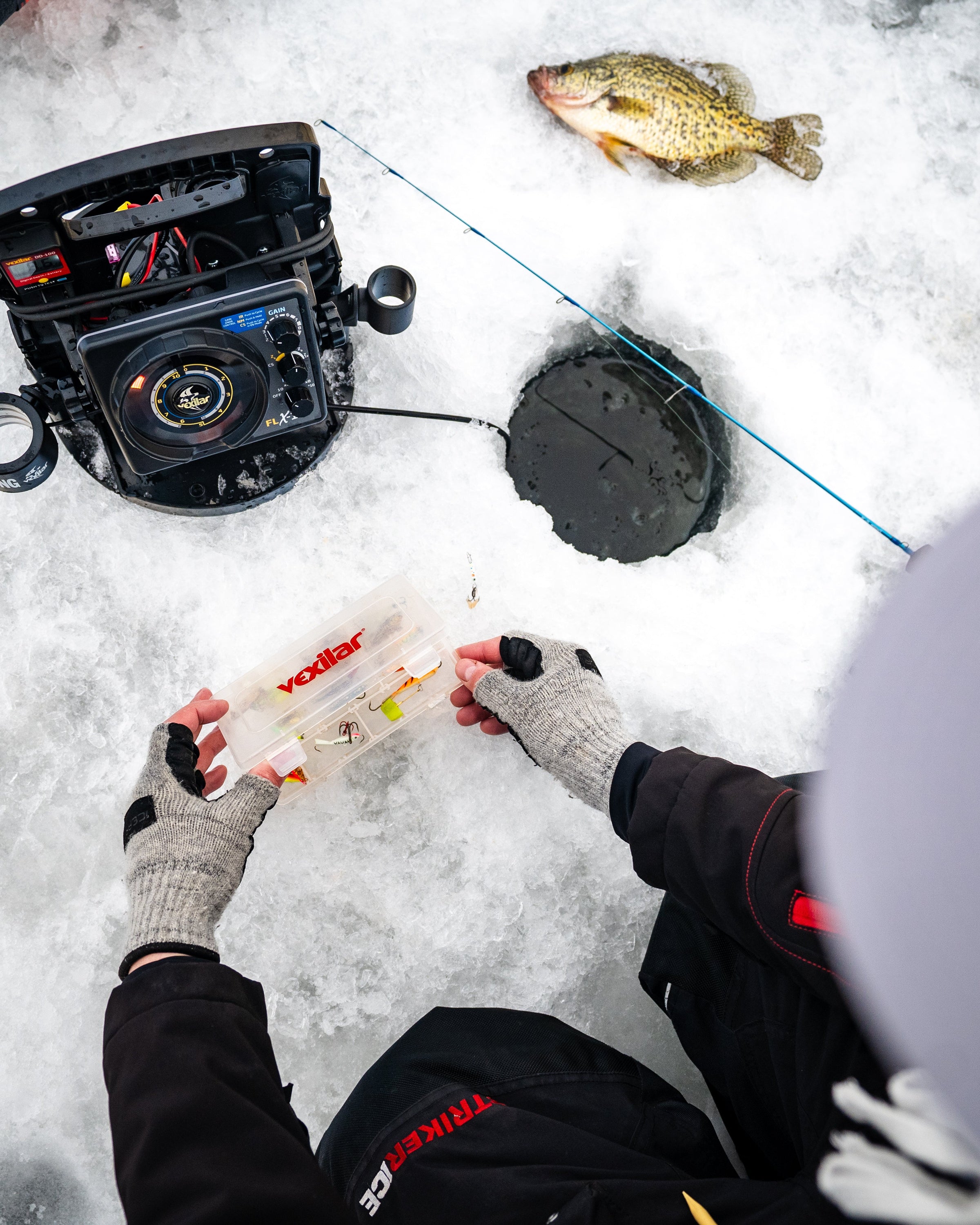 accessories for ice fishing Waybas 6 Pack Hole Covers, 12 Inch Ice Fishing Hole Insulator Ice Hole Covers Lid Ice Fish Tip Ups Ice Fishing Equipment Winter Fishing Fish Houses one solution to keep your gear secure Fabflame 3 Pcs Ice Fishing