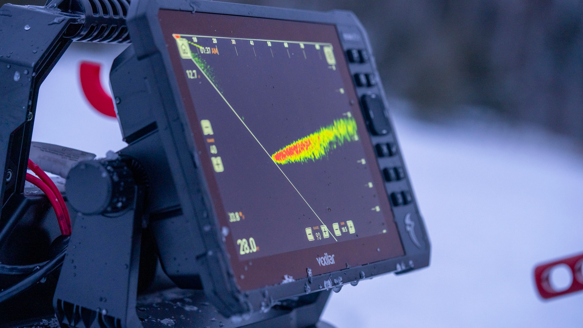 Vexilar Vision X10 | Live Imaging Sonar System for Ice Fishing