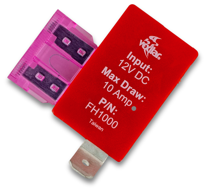 Fuse Holder 12 Volt Battery with 3 Amp Fuse