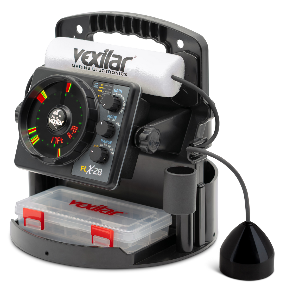 FLX-28 ProPack II w/ ProView Ice-Ducer and Vexilar Lithium Battery
