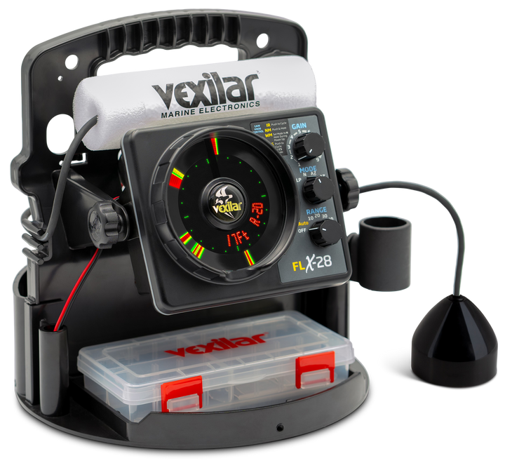 FLX-28 ProPack II w/ ProView Ice-Ducer and Vexilar Lithium Battery