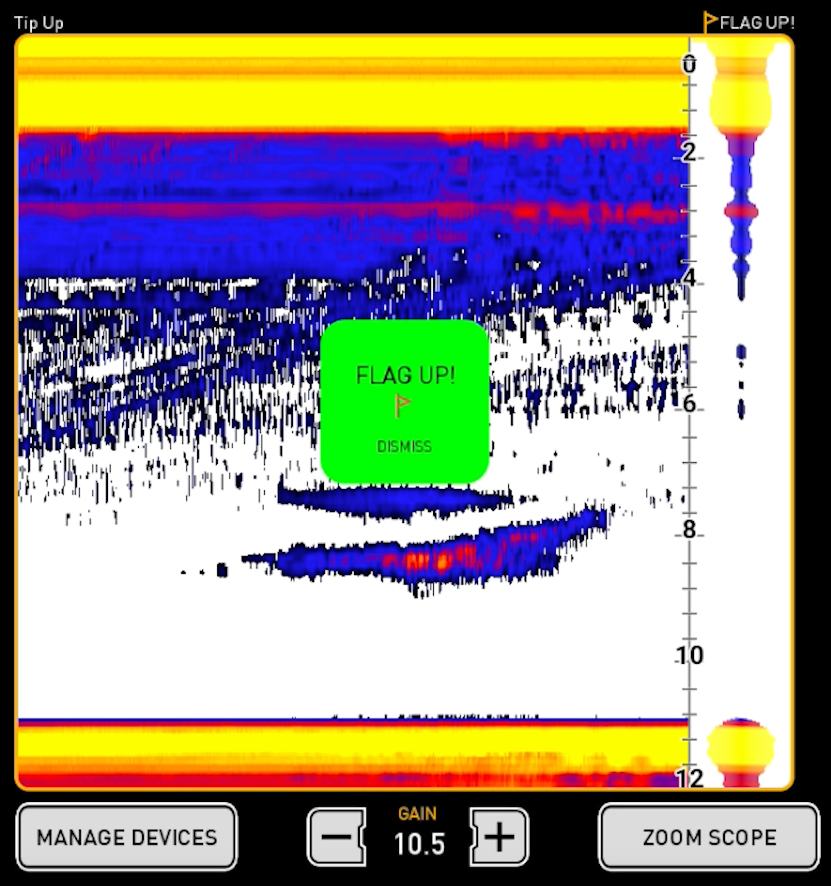Sidekick Wi-Fi Sonar w/ 12° Ice-Ducer &amp; Float